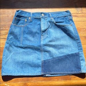 Y2K Vibes Levi’s Denim Block Skirt